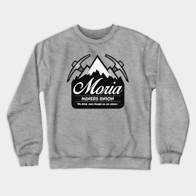 Moria mining union Crewneck Sweatshirt by Sweeter